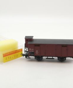 Liliput H0 214 00 gedeckter Güterwagen mit Bremserhaus der DB in OVP RI9598