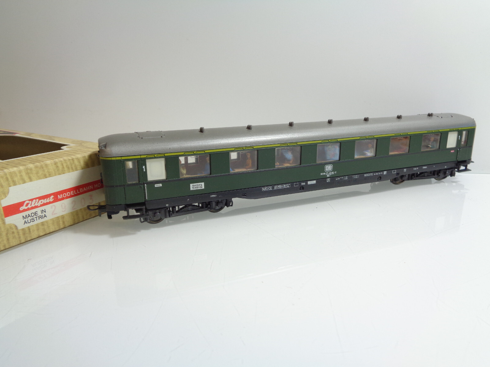 Liliput H0 29203 Personenwagen 1.Kl. der DB in OVP JD1450