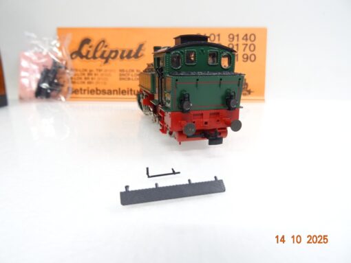 Liliput H0 9100 Dampflok T 91 7361 der K.P. & G.H. in OVP JL3641 – Bild 3