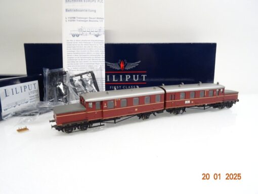 Liliput H0 L112701 Akku-Triebwagen Wittfeld ETA 177 122 DB Digital in OVP LE8384