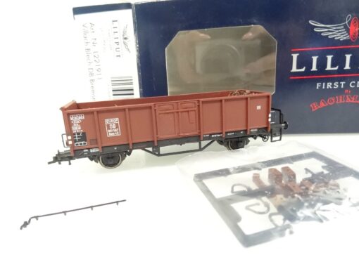 Liliput H0 L221911 Hochbordwagen Villach Blech mit Ladung in OVP RR1022 – Bild 4