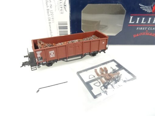 Liliput H0 L221911 Hochbordwagen Villach Blech mit Ladung in OVP RR1022