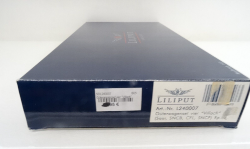 Liliput H0 L240007 Güterwagenset Villach 4 Stück in OVP QR4682 – Bild 4