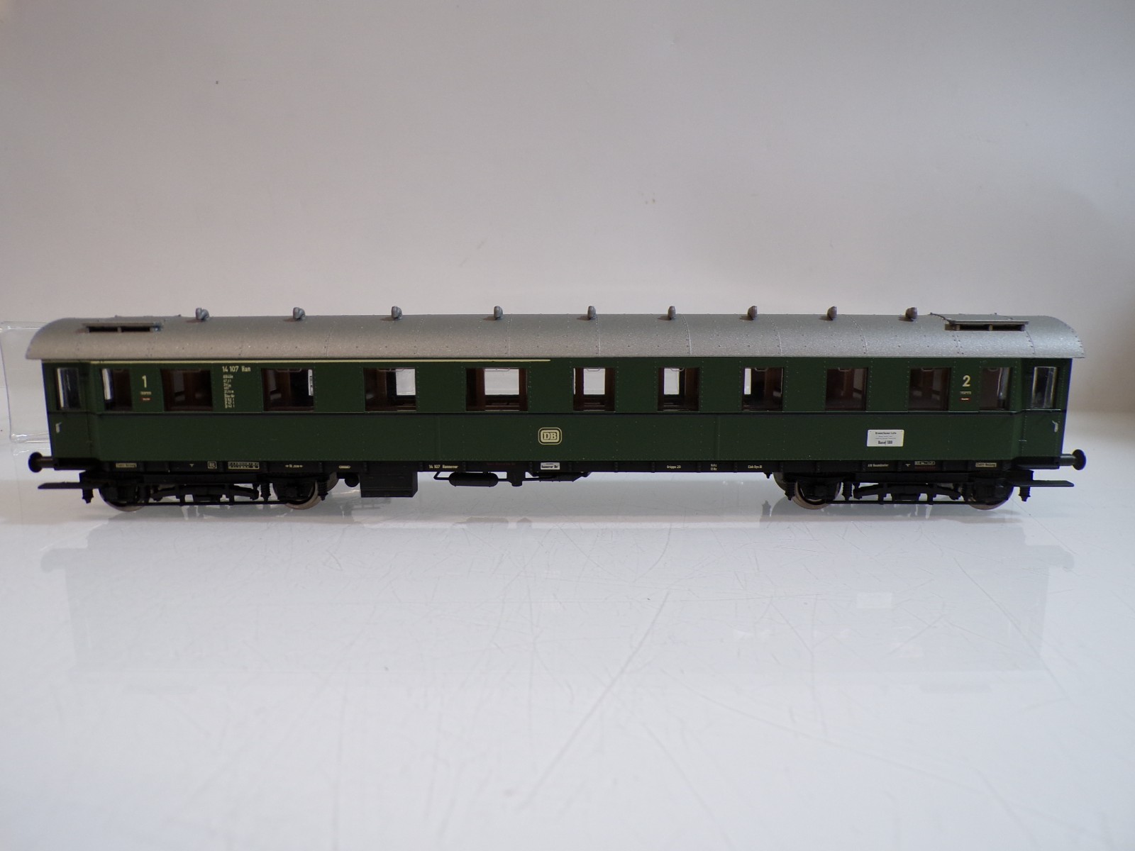 Liliput H0 L384501 AC Personenwagen 1./2.Kl. der DB in OVP für Märklin BH2047 – Bild 3