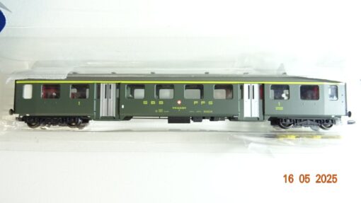 Liliput H0 L387804 Leichtstahlwagen 1.Kl. der SBB in OVP PR7725 – Bild 3