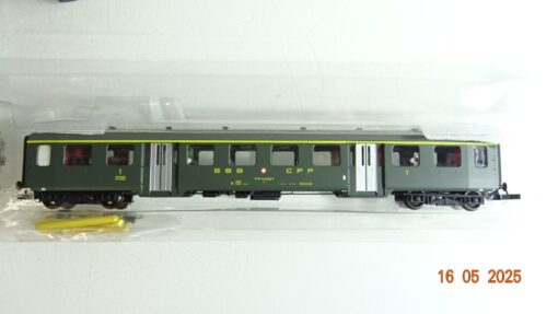 Liliput H0 L387804 Leichtstahlwagen 1.Kl. der SBB in OVP PR7725 – Bild 4