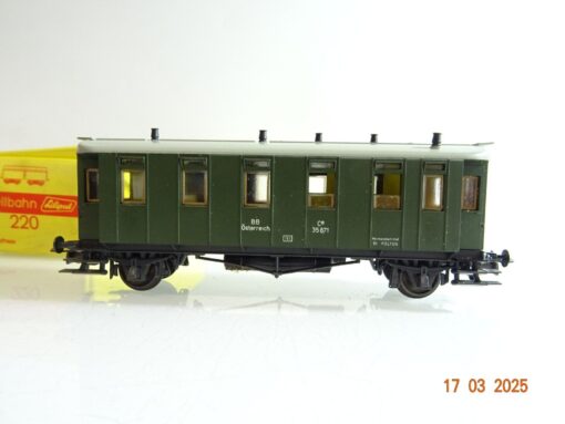 Liliput H0 Personenwagen der BBÖ in EVP PR6555 – Bild 3