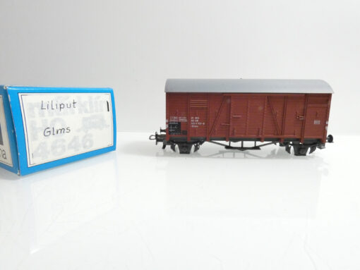 Liliput H0 geschlossener Güterwagen der DB in EVP AR3213
