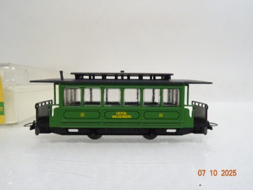 Liliput H0e Personenwagen 3.Kl. der Waldenburg Bahn in OVP BH411 – Bild 3