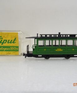 Liliput H0e Personenwagen 3.Kl. der Waldenburg Bahn in OVP BH411