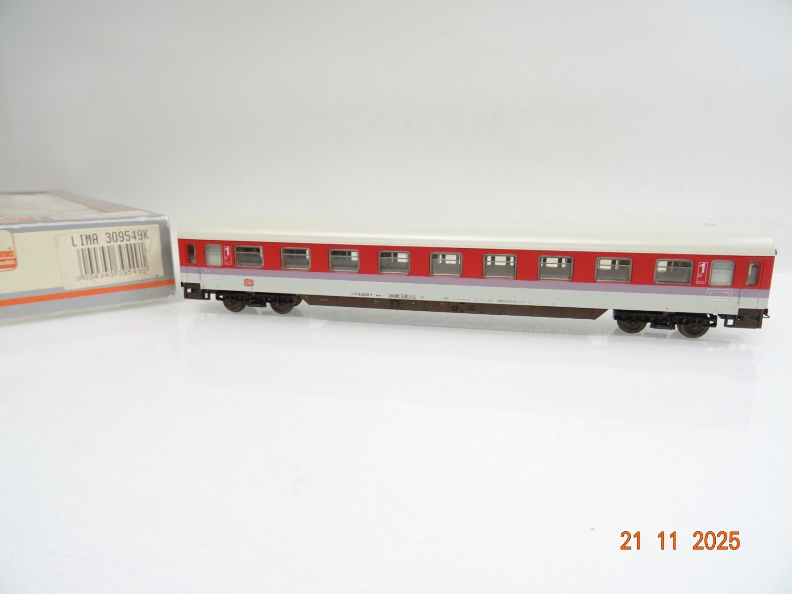 Lima H0 309549K Personenwagen 1. Kl. der DB in OVP BH1325