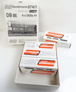 M+D H0 Sonderserie 074/1, LEERKARTON Klein Modellbahn 4Stck. siehe Foto AR7090