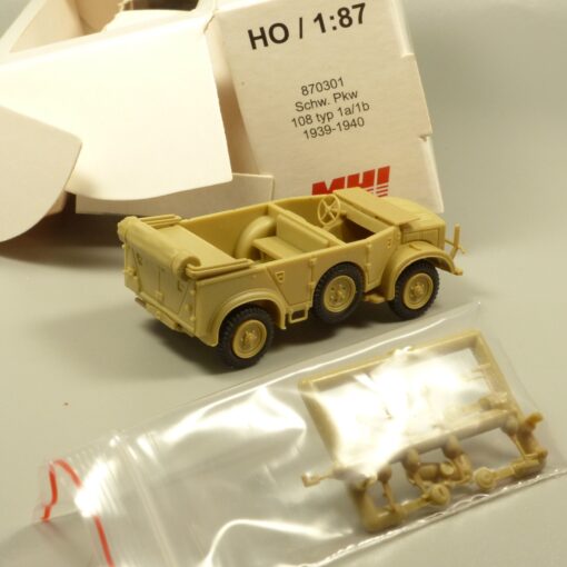 MHI 1:87 H0 870301 Schw. PKW 108 typ 1a/1b 1939-1940 Militär in OVP EX7913 – Bild 3