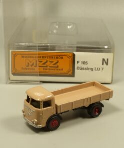 MZZ Modellbahnzubehör Spur N F105 Büssing LU7 Pritschen LKW in OVP EX6341