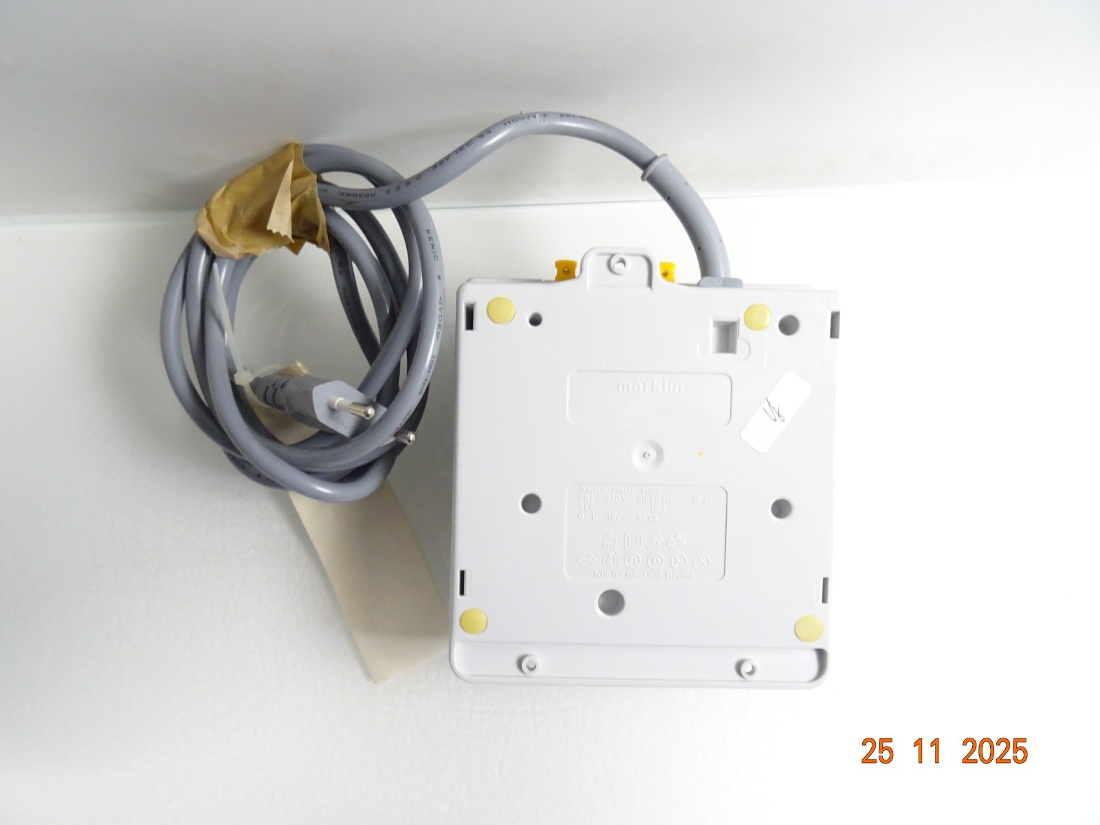 Märklin 6002 Digital Transformator 220V , 50-60Hz siehe Foto PK2465 o. – Bild 4