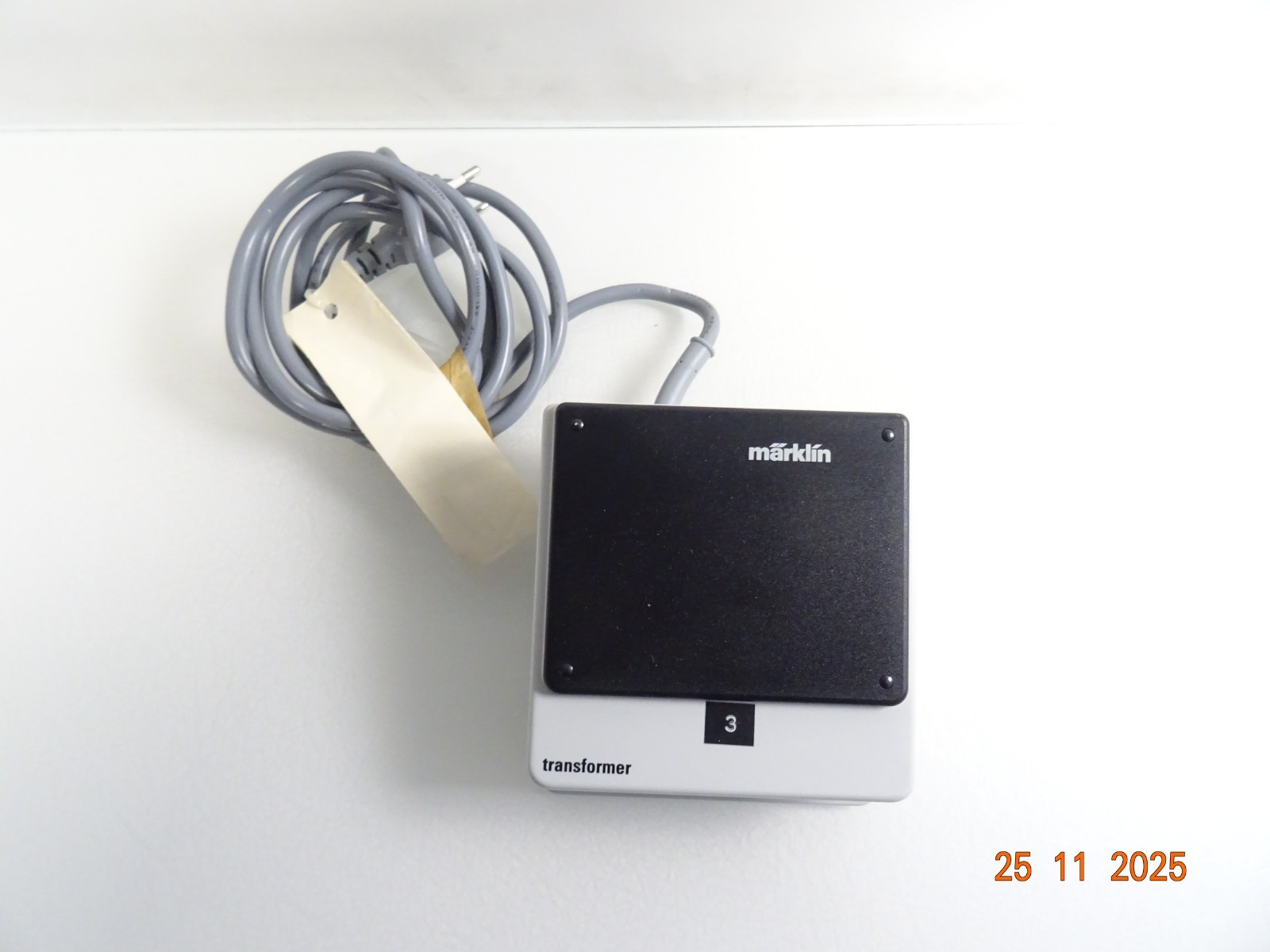 Märklin 6002 Digital Transformator 220V , 50-60Hz siehe Foto PK2465 o.