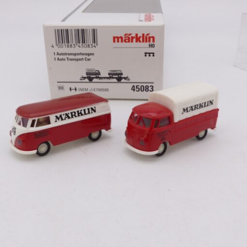 Märklin / Brekina 1:87 45083 Set 2 x VW T1 Märklin ohne Wagon in OVP EX6848