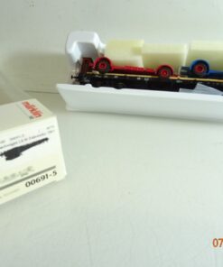 Märklin H0 00691-5 Rungenwagen der DB mit Ladegut  in OVP HS16