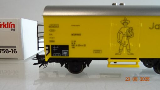 Märklin H0 00750-16 Kühlwagen Jamaica Bananen der DB in OVP PR7986 – Bild 3