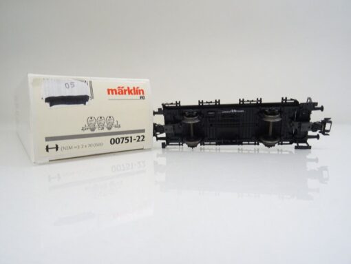 Märklin H0 00751-22 Behältertragwagen Löwenbräu der DB  in OVP PR88 – Bild 4