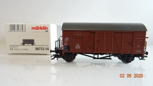 Märklin H0 00773-14 gedeckter Güterwagen der DB in OVP PR8123 – Bild 4