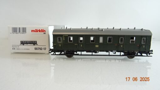 Märklin H0 00792-17 Abteilwagen 2. Kl. der DB in OVP PR8481