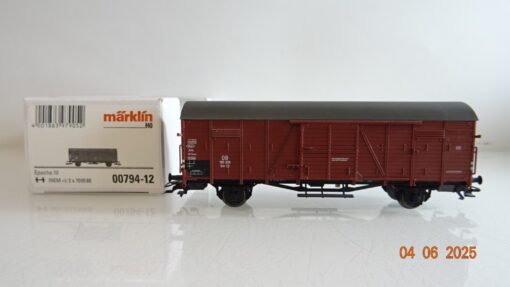 Märklin H0 00794-12 gedeckter Güterwagen der DB in OVP PR8207