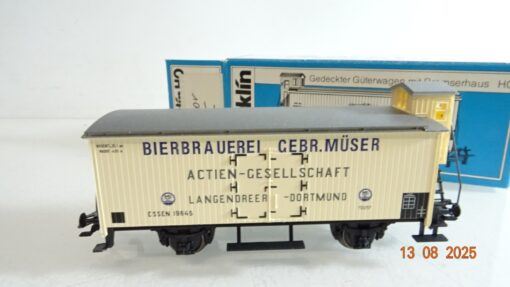 Märklin H0 2004 Güterwagen Bierbrauer Gebr. Müser in EVP RR2883 – Bild 3