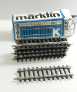 Märklin H0 2101 K-Gleis gerade 10 Stück 90mm in OVP RG8970