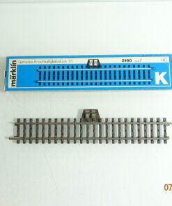 Märklin H0  2190 Anschlußgleis siehe Foto in OVP CK6479