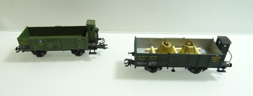 Märklin H0 23624? 2x offene Güterwagen mit Brsh. der K.S.Sts.E.B. in EVP AR7034 – Bild 3