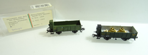 Märklin H0 23624? 2x offene Güterwagen mit Brsh. der K.S.Sts.E.B. in EVP AR7034