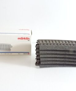 Märklin H0 24115 6 x gebogenes Gleis R1 360 mm 15° siehe Foto in OVP PK558