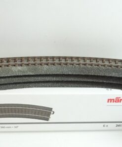 Märklin H0 24130 C Gleis gebogenes R1 360mm 3 Stück siehe Foto in OVP CK7802