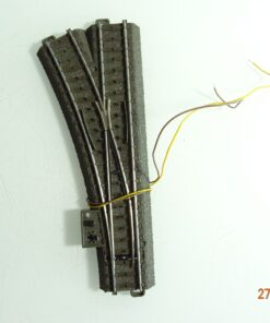 Märklin H0 24611 C Gleis Weiche links m. Antrieb u. Decoder siehe Foto CK7055 o.