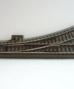 Märklin H0 24611 C Gleis Weiche links mit Antrieb u. Dekoder siehe Foto C2163 o.
