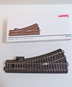 Märklin H0 24611 Weiche links siehe Foto in OVP PK2970