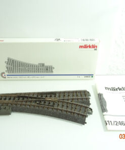 Märklin H0 24612 C Gleis Weiche rechts siehe Foto in OVP CK5127
