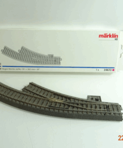 Märklin H0 24672 C-Gleis Bogenweiche rechts 360mm siehe Foto in OVP CK4320
