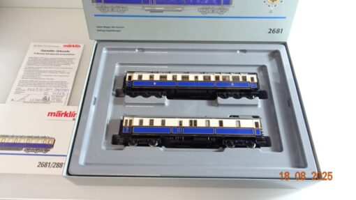 Märklin H0 2681 Salon Wagen des Kaisers Hofzug Gepäckwagen 2 tlg. in OVP PR9597