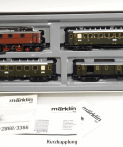 Märklin H0 2860 Zugset 4tlg. Bayern Schnellzug um 1926 in OVP JL3173