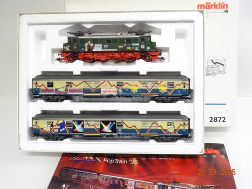 Märklin H0 2872 Zugset 3tlg. PopTrain der DB Delta-Digital in OVP JL3161