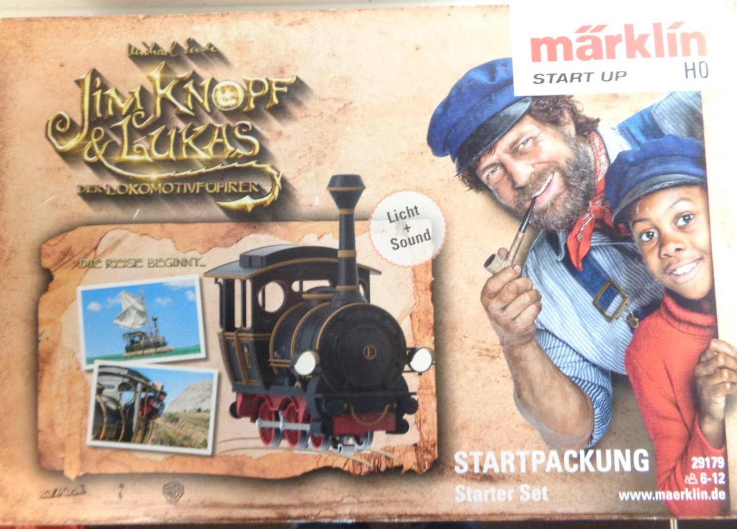 Märklin H0 29179 Leerverpackung Jim Knopf siehe Foto PK1758