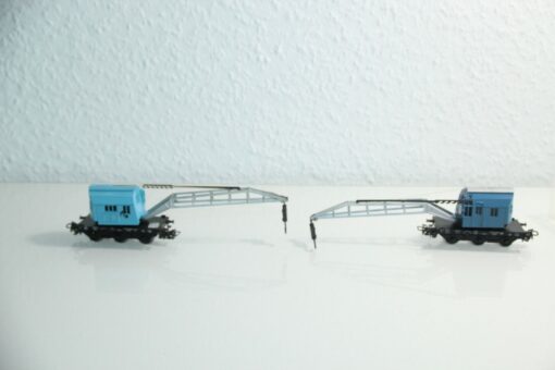 Märklin H0 2x 4611 Kranwagen Krupp-Ardelt der DB in EVP GS3451
