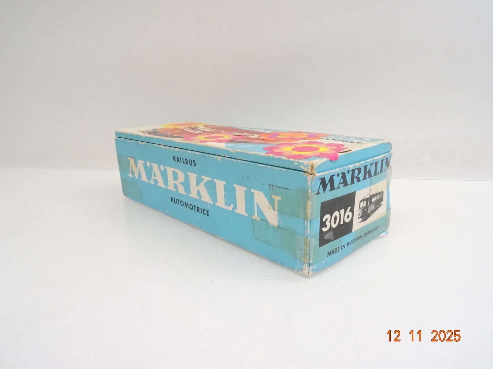 Märklin H0 3016 Schienenbus Motorwagen der DB in OVP JL4430 – Bild 6