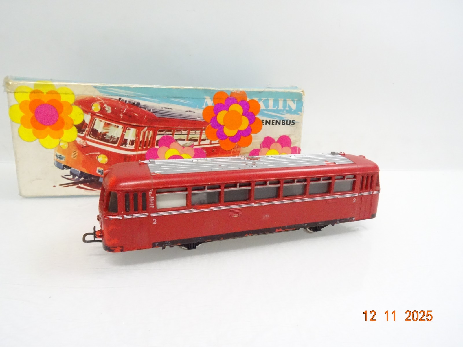 Märklin H0 3016 Schienenbus Motorwagen der DB in OVP JL4430