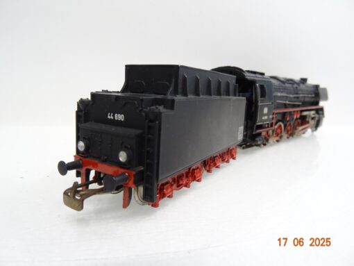 Märklin H0 3027 Dampflok BR 44 690 der DB mit Telex JL975 o. – Bild 4
