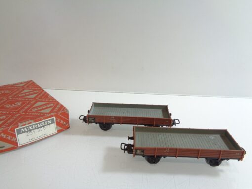 Märklin H0 305/1 AC 2 Niederbordwagen Güterwagen in OVP F323