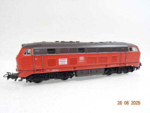 Märklin H0 3079 Diesellok BR 216 014-1 Märklin Sonderfahrt der DB in OVP JL1095 – Bild 3
