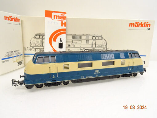 Märklin H0 3081 Diesellok BR 220 012-9 der DB in OVP LE5313